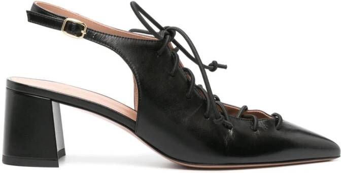 Malone Souliers Alessa 45mm leather pumps Black