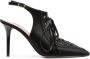 Malone Souliers Alessandra 85mm lace-up pumps Black - Thumbnail 1