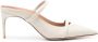 Malone Souliers Aroura 70mm leather mules Neutrals - Thumbnail 1