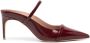 Malone Souliers Aurora 70mm leather mules Red - Thumbnail 1