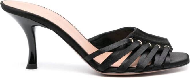 Malone Souliers Bexley 80mm leather sandals Black