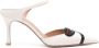 Malone Souliers Bonnie 80mm leather mules White - Thumbnail 1