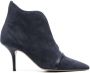 Malone Souliers Cora 85mm suede boots Blue - Thumbnail 1