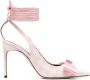Malone Souliers Emily 95mm bow-detail pumps Pink - Thumbnail 1