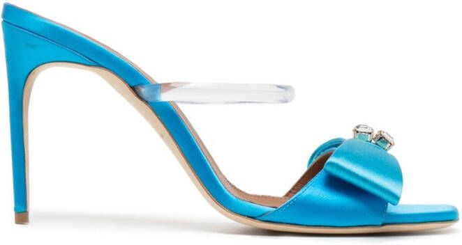 Malone Souliers Emily in Paris 90mm mules Blue