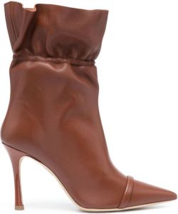 Malone Souliers Fallon 100mm leather boots Brown
