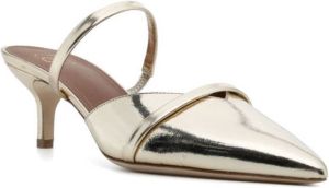 Malone Souliers Frankie 40mm leather mules Gold