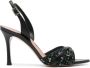 Malone Souliers Jayce 90mm leather sandals Black - Thumbnail 1