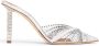 Malone Souliers Josephine 90mm pointed-toe mules Silver - Thumbnail 1