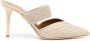 Malone Souliers Maisie 85mm woven mules Brown - Thumbnail 1