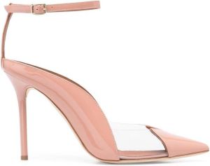 Malone Souliers Malia 110mm pointed pumps Pink