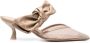 Malone Souliers Marie 45mm bow mules Neutrals - Thumbnail 1