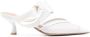 Malone Souliers Marie 45mm bow mules White - Thumbnail 1