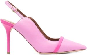 Malone Souliers Marion 100mm slingback pumps Pink