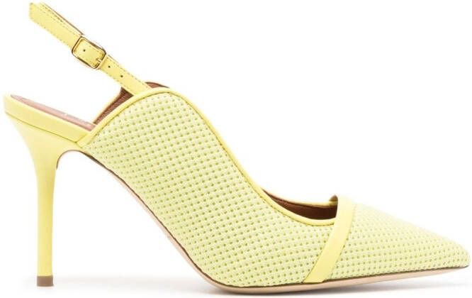 Malone Souliers Marion 85 80mm leather pump Yellow