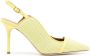 Malone Souliers Marion 85 80mm leather pump Yellow - Thumbnail 1
