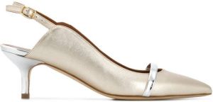 Malone Souliers Marion slingback pumps Gold