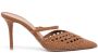 Malone Souliers Marla 80mm woven mules Brown - Thumbnail 1