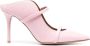 Malone Souliers Maureen 100mm leather mules Pink - Thumbnail 1