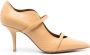 Malone Souliers Maureen 70mm embossed-effect leather pumps Neutrals - Thumbnail 1