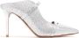 Malone Souliers Maureen 85mm leather mules Silver - Thumbnail 1