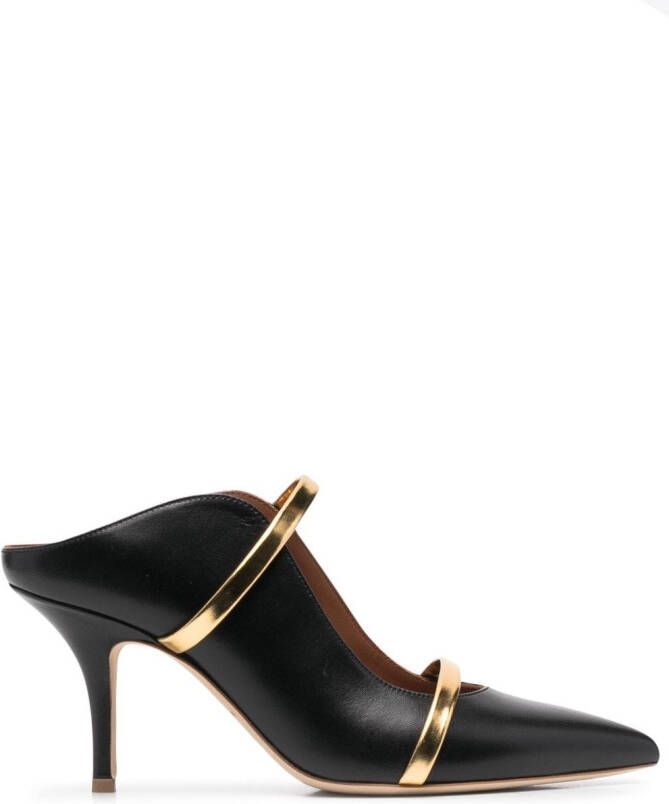 Malone Souliers Maureen pointed-toe mules Black