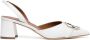 Malone Souliers Misha buckled leather pumps White - Thumbnail 1
