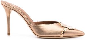 Malone Souliers Missy leather mules Gold