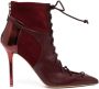 Malone Souliers Montana 100mm booties Red - Thumbnail 1
