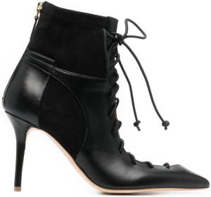 Malone Souliers Montana pointed-toe boots Black