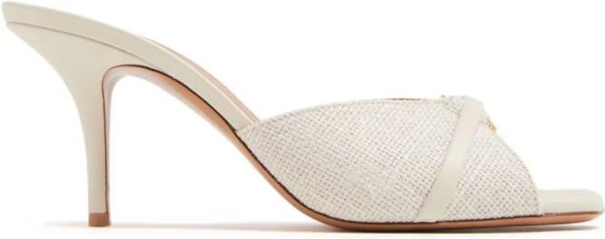 Malone Souliers Patricia 70mm canvas mules Neutrals