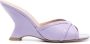 Malone Souliers Perla 85mm wedge sandals Purple - Thumbnail 1