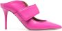 Malone Souliers pointed-toe leather mules Pink - Thumbnail 1