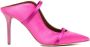 Malone Souliers pointed-toe strappy mules Pink - Thumbnail 1