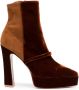 Malone Souliers Rue 120mm suede boots Brown - Thumbnail 1