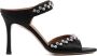 Malone Souliers Tala 90mm crystal-embellished sandals Black - Thumbnail 1