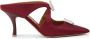Malone Souliers Tina 90mm pointed-toe mules Red - Thumbnail 1