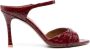 Malone Souliers Una 90mm leather pumps Red - Thumbnail 1