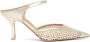 Malone Souliers Vega 70mm crystal-embellished mules Gold - Thumbnail 1