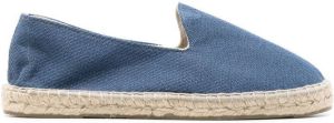 Manebi flat canvas espadrilles Blue