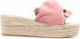 Manebi ruffle open-toe sandals Pink - Thumbnail 1