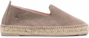 Manebi slip-on espadrille shoes Grey