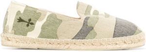Manebi slip-on espadrilles Green