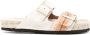 Manebi striped flat sandals White - Thumbnail 1