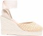 Manebi woven raffia platform espadrilles Neutrals - Thumbnail 1