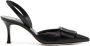 Manolo Blahnik buckle-detail slingback pumps Black - Thumbnail 1