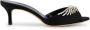 Manolo Blahnik Fabio 50mm crystal-embellished sandals Black - Thumbnail 1