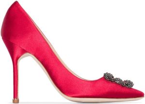 Manolo Blahnik Hangisi 105 pumps Red