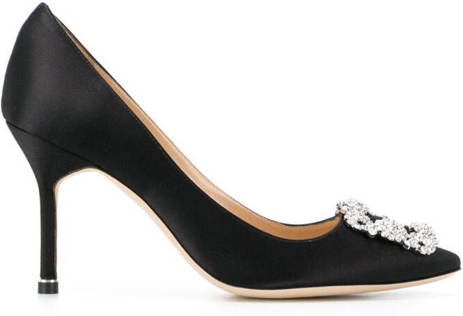 Manolo Blahnik Hangisi pumps Black