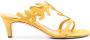 Manolo Blahnik Hidrag 50mm suede sandals Yellow - Thumbnail 1